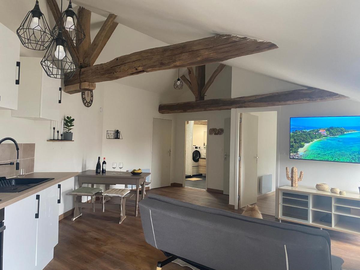Charmant Appartement Avec Spa Fontenay-le-Comte Exteriör bild